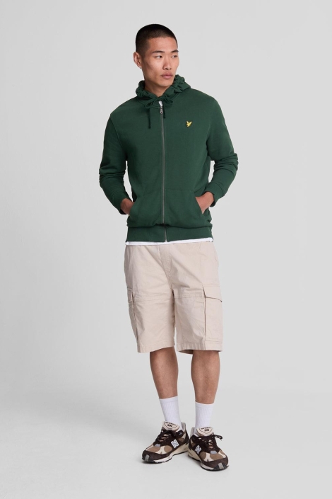 Lyle & Scott groene heren vest | Model