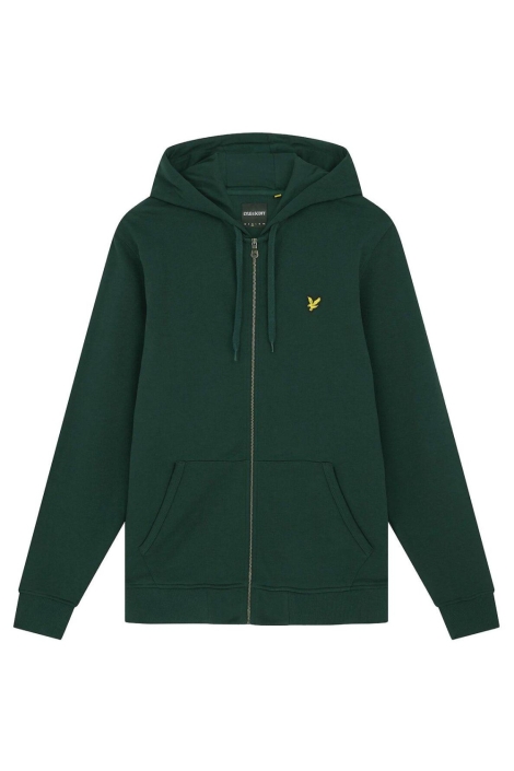 Lyle & Scott groene heren vest | Vooraanzicht