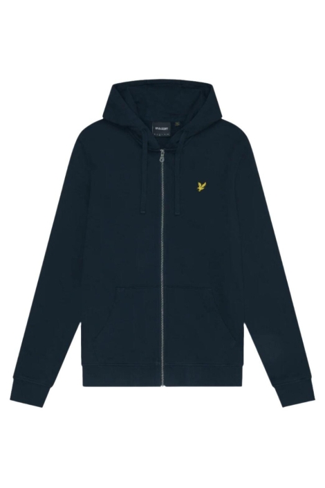 Lyle & Scott blauwe heren vest | Vooraanzicht