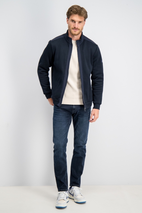 Gabbiano blauwe heren vest | Model