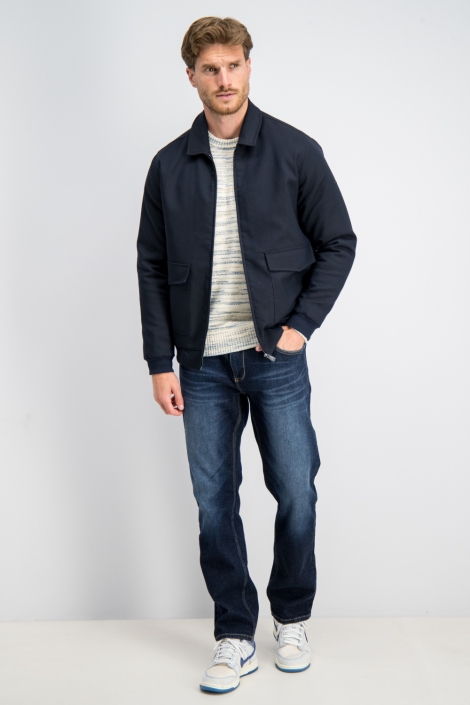 Gabbiano blauwe heren jas | Model