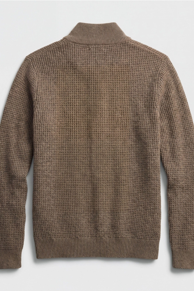 Campbell camel heren vest | Achteraanzicht