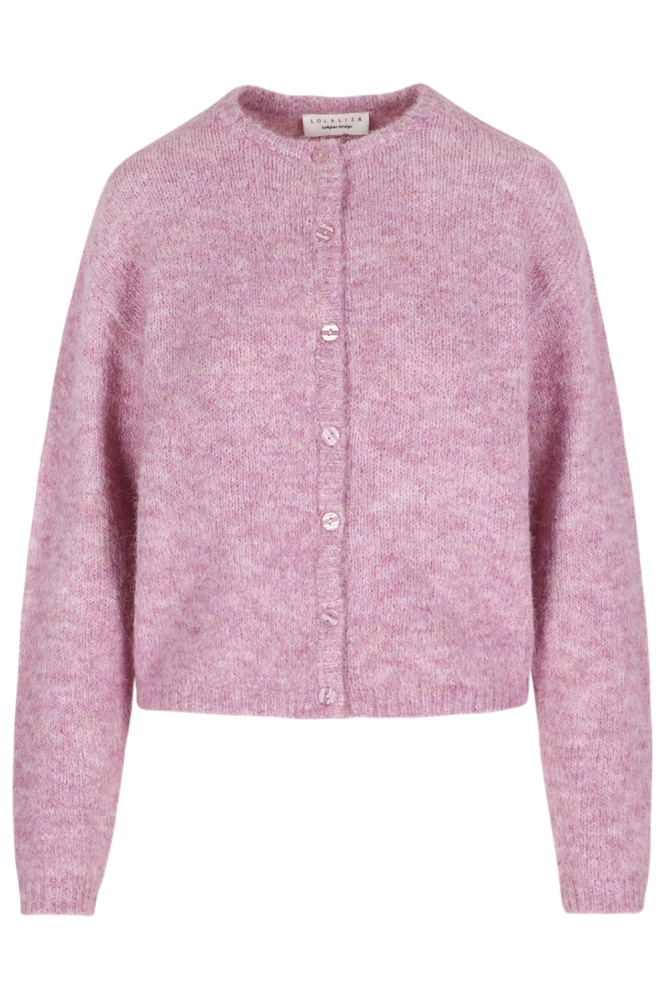 LolaLiza roze dames vest | Vooraanzicht
