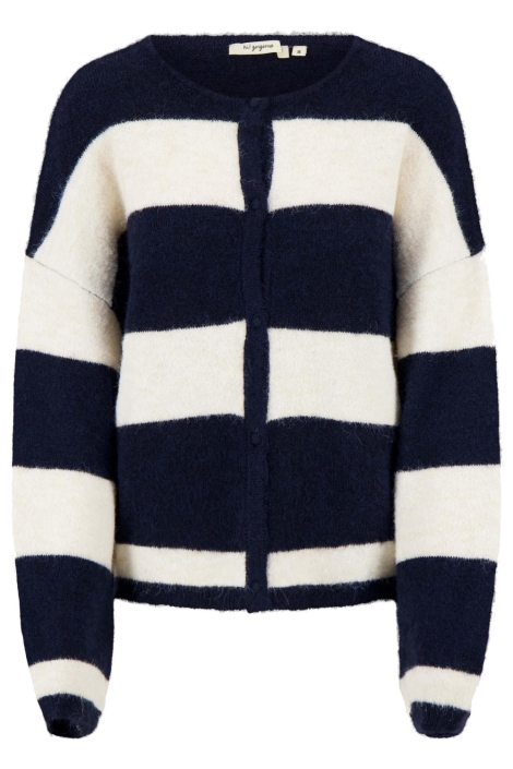 Zusss blauwe dames vest | Vooraanzicht