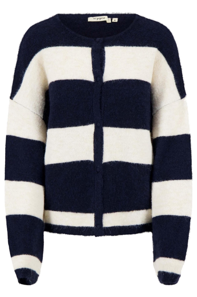 Zusss blauwe dames vest | Vooraanzicht