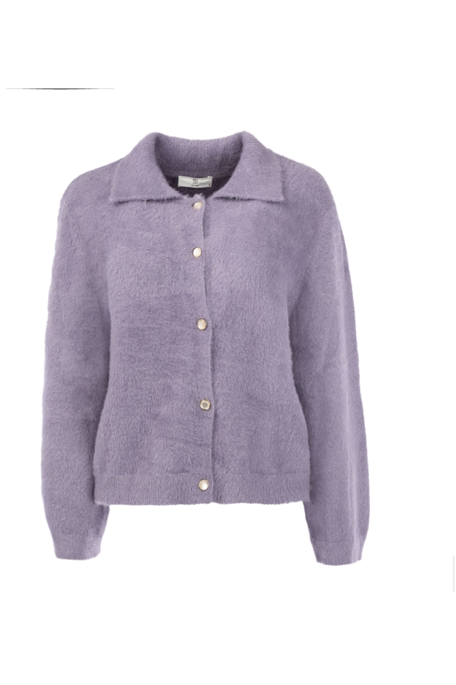 NED paarse dames vest | Vooraanzicht