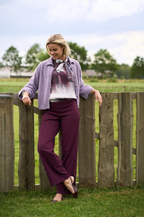 NED paarse dames vest | Sfeerbeeld, In situatie