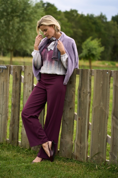 NED paarse dames vest | Sfeerbeeld, In situatie