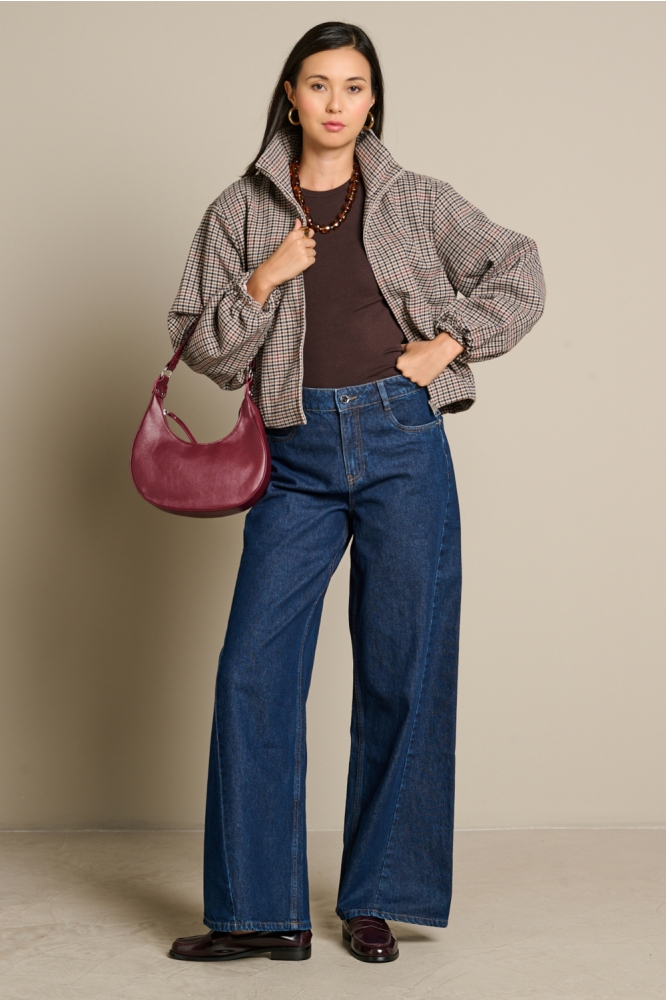LolaLiza beige dames jas | Model