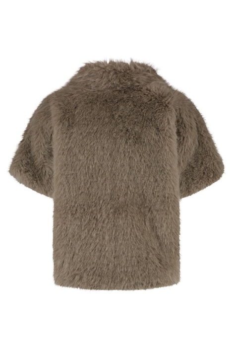 Lady Day bruine dames vest | Achteraanzicht