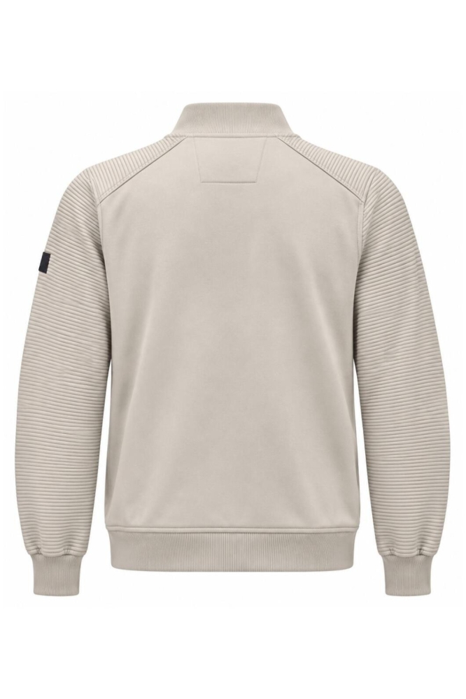 Ballin beige heren vest | Achteraanzicht