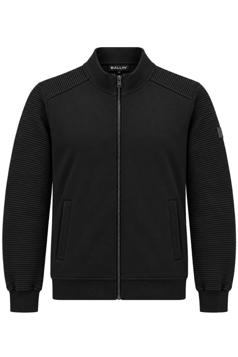 Ballin zwarte heren vest | Vooraanzicht