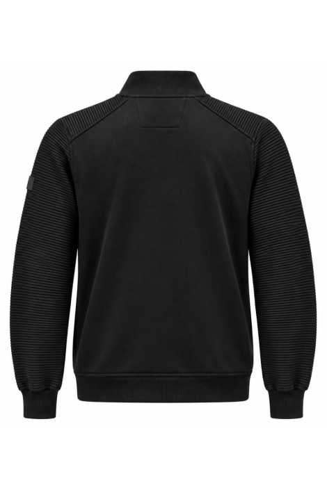 Ballin zwarte heren vest | Achteraanzicht