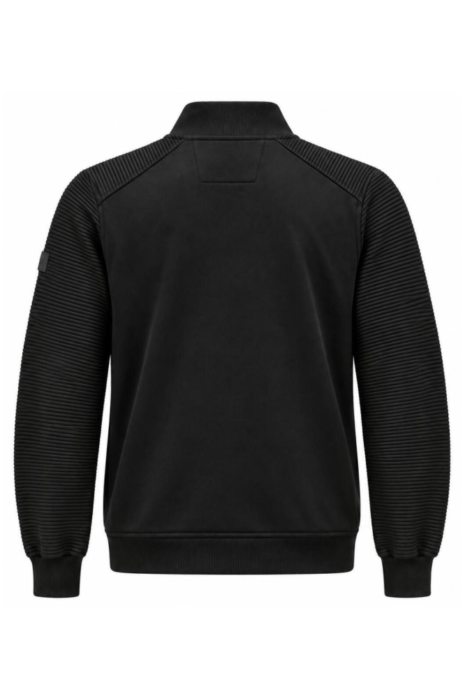 Ballin zwarte heren vest | Achteraanzicht