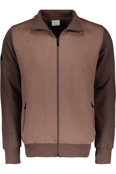 Ballin bruine heren vest | Vooraanzicht