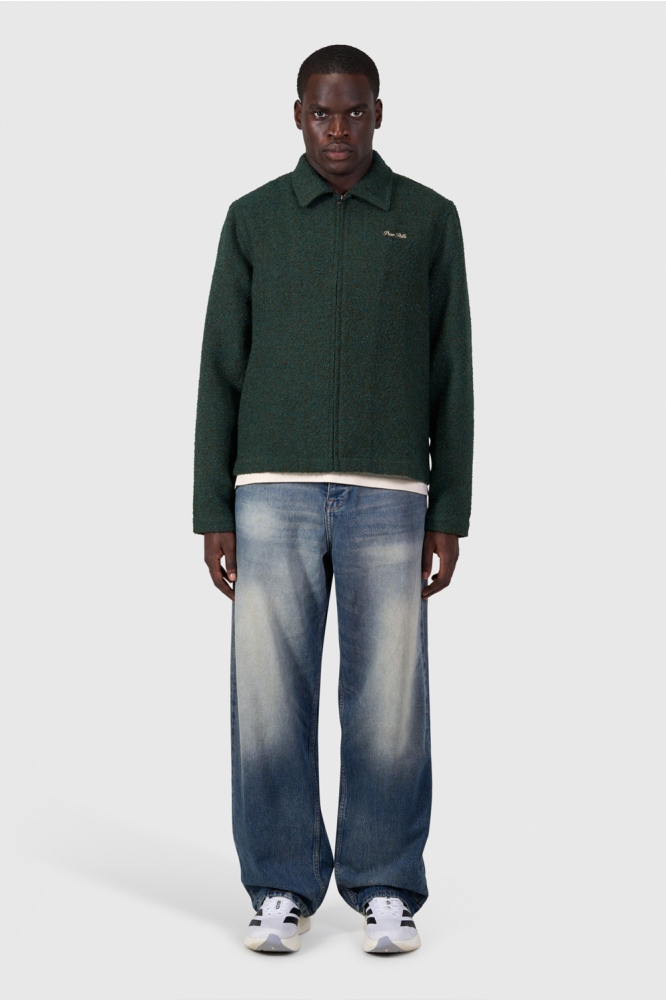 Pure Path groene heren overhemd | Model