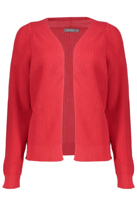 Geisha rode dames vest | Vooraanzicht