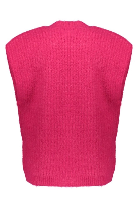 Geisha roze dames gilet | Achteraanzicht