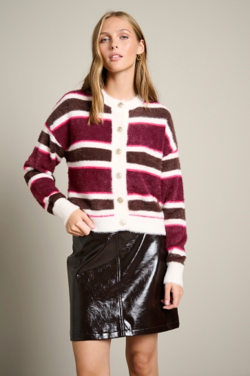 LolaLiza Vest N CARDLASHST 04101461 5626 FUCHSIA/BORDWAU