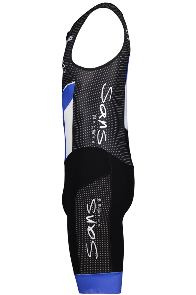 Sans blauwe heren sport short