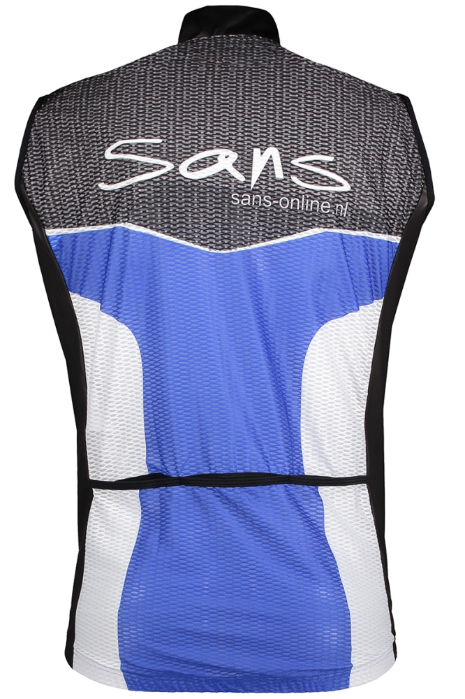 Sans blauwe heren sport jas | 