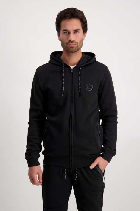 Cars zwarte heren vest | Model vooraanzicht