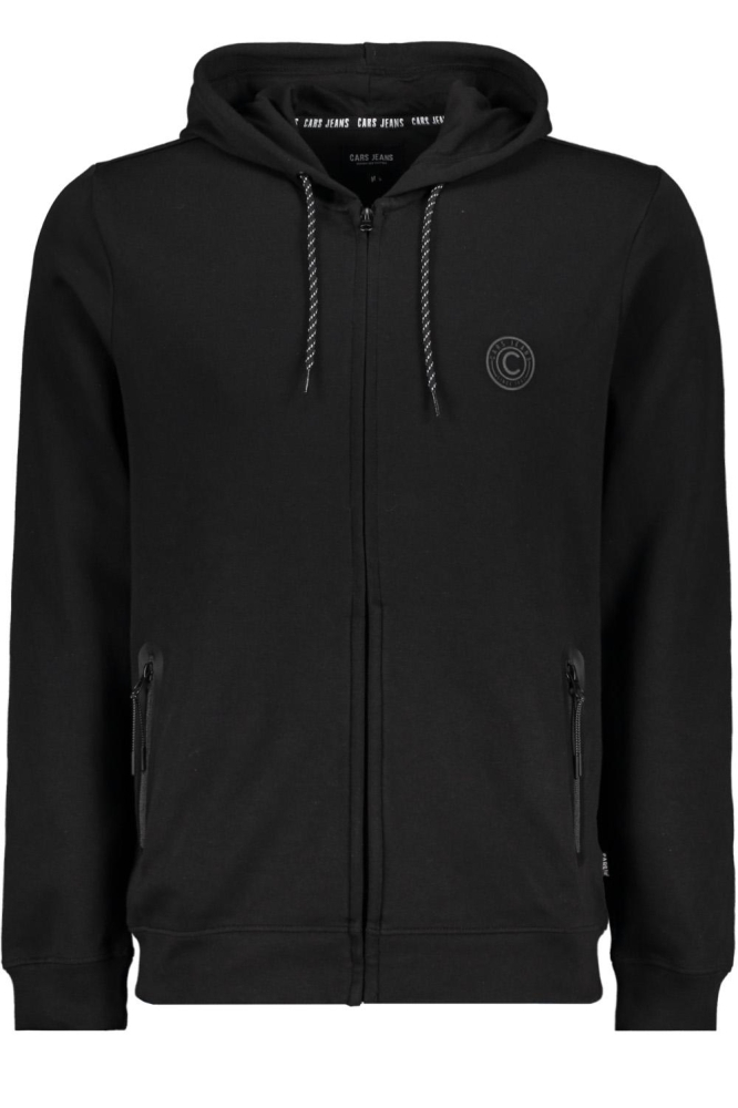 Cars zwarte heren vest | Vooraanzicht