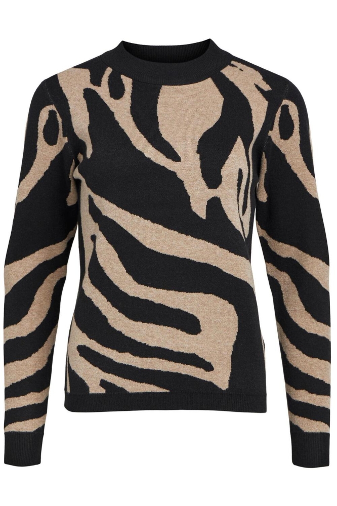 Object zwarte dames trui