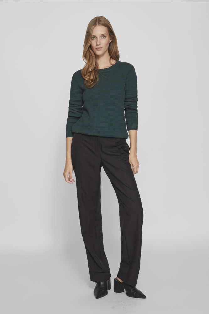 Vila groene dames trui | Model