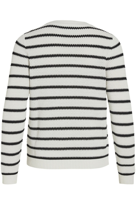 Vila witte dames trui | Achteraanzicht