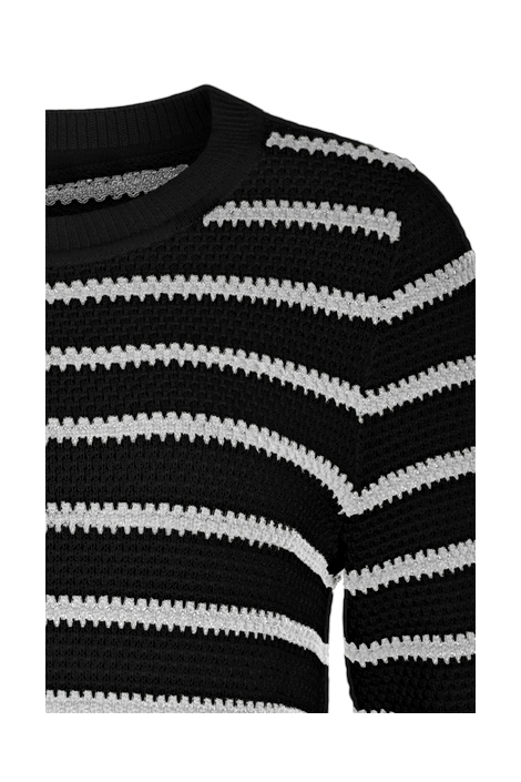 Vila zwarte dames trui | Close up