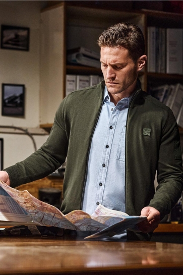 PME legend zip jacket buckley Groen