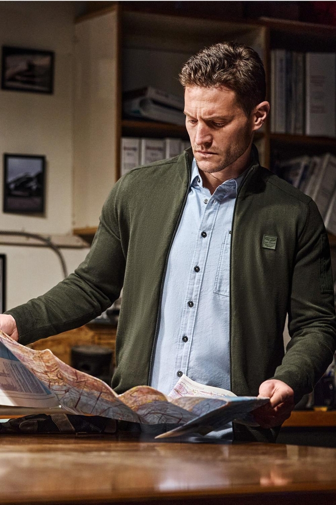 PME legend groene heren vest | Sfeerbeeld, In situatie