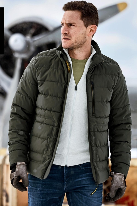 PME legend ecru heren vest | Sfeerbeeld, In situatie