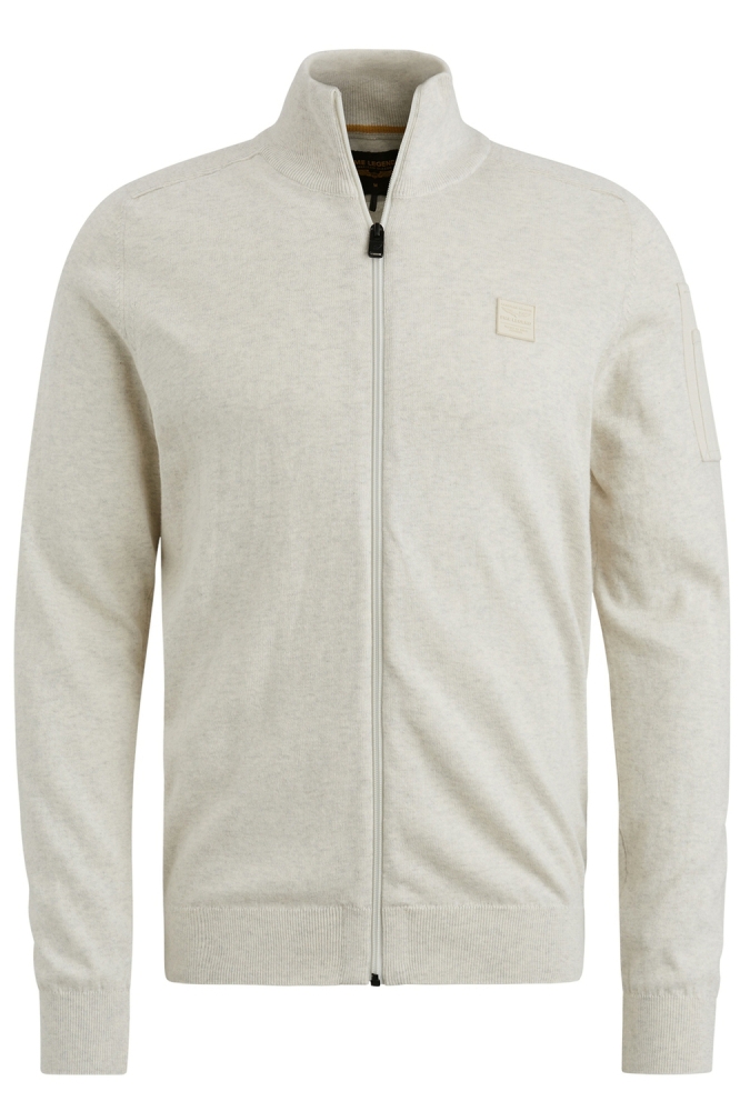 PME legend ecru heren vest | Vooraanzicht