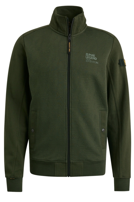 PME legend groene heren vest | Vooraanzicht