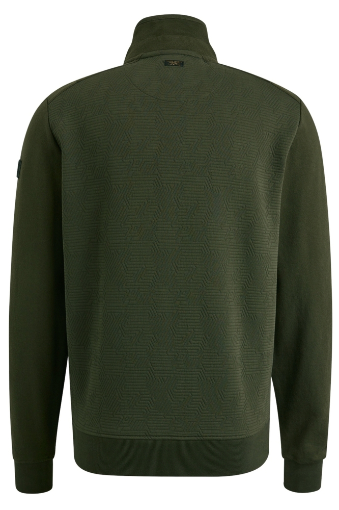 PME legend groene heren vest | Achteraanzicht