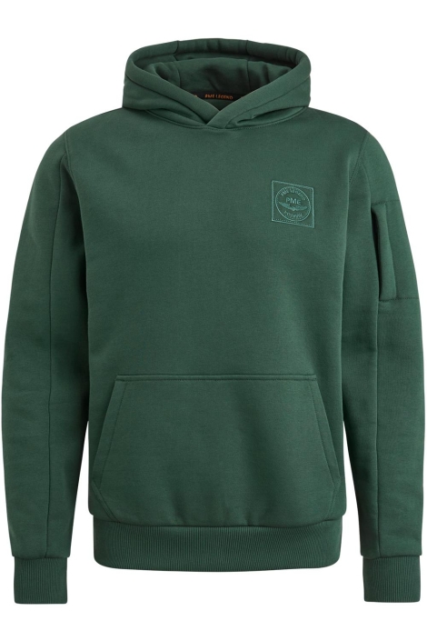 PME legend groene heren sweater | Vooraanzicht