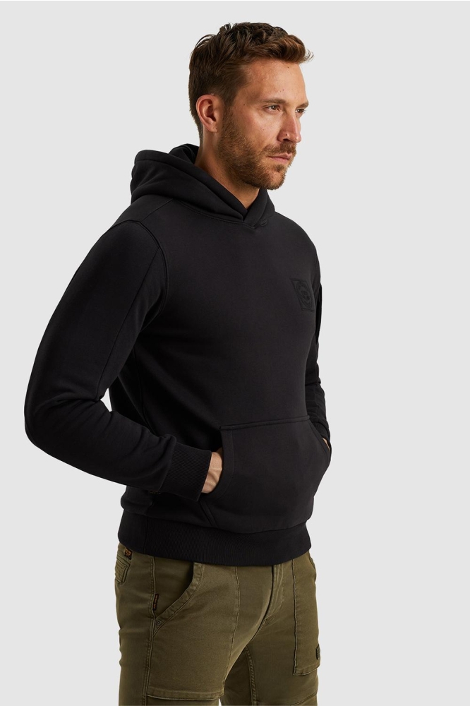 PME legend grijze heren sweater | Model zijaanzicht