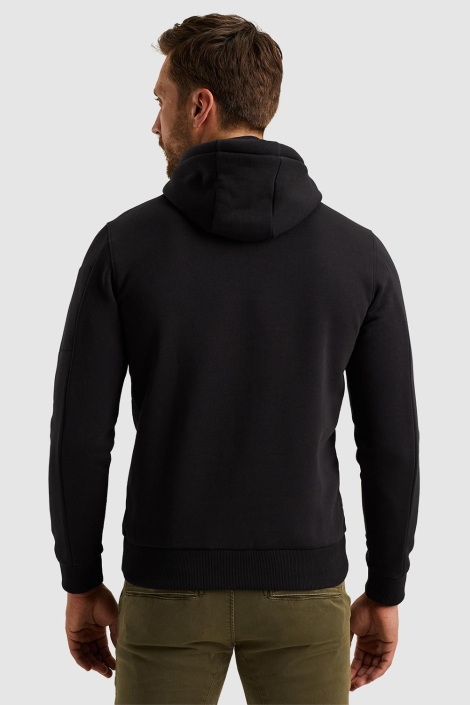 PME legend grijze heren sweater | Model achteraanzicht