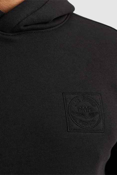 PME legend grijze heren sweater | Close up