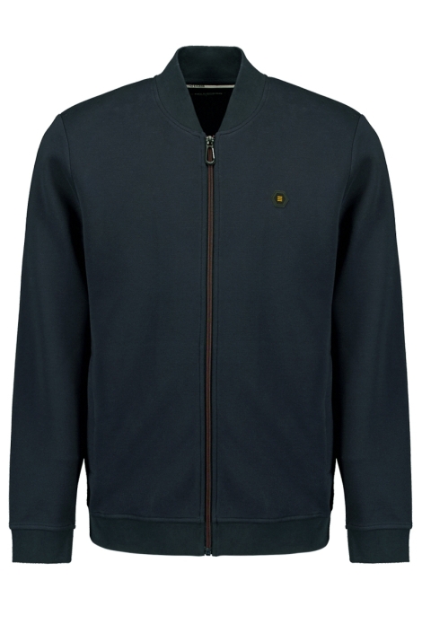 NO-EXCESS blauwe heren vest | Vooraanzicht