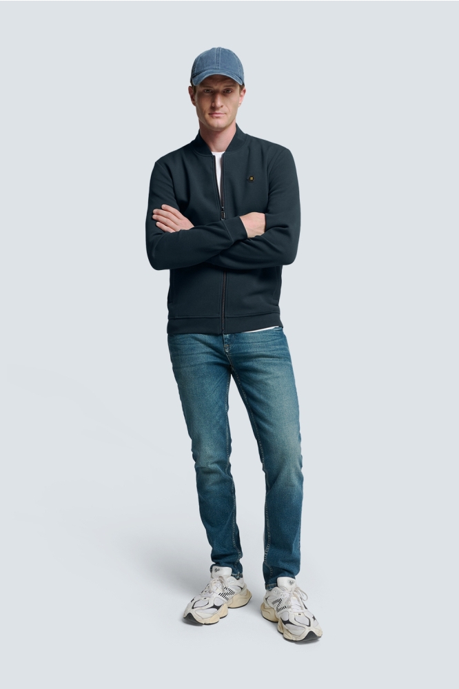 NO-EXCESS blauwe heren vest | Model