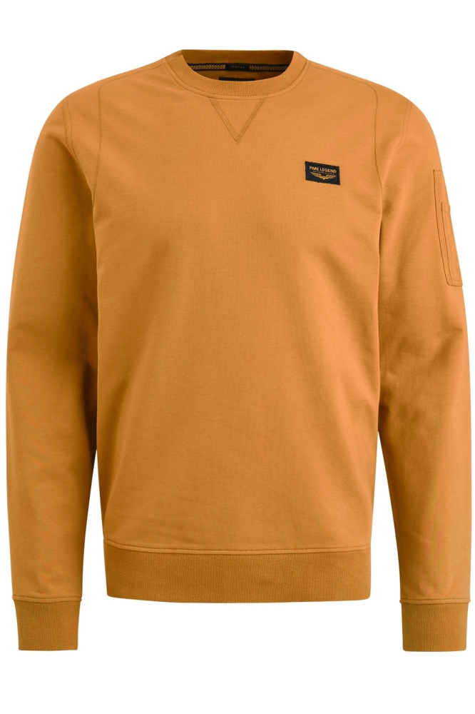 PME legend bruine heren t-shirt | Vooraanzicht