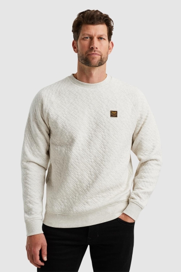 PME legend SWEATSHIRT VAN JAQUARD SWEATSTOF PSW2410471 910