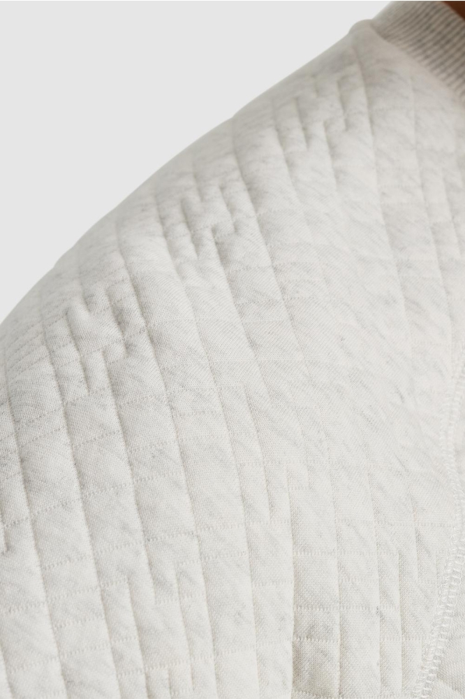 PME legend grijze heren sweater | Close up