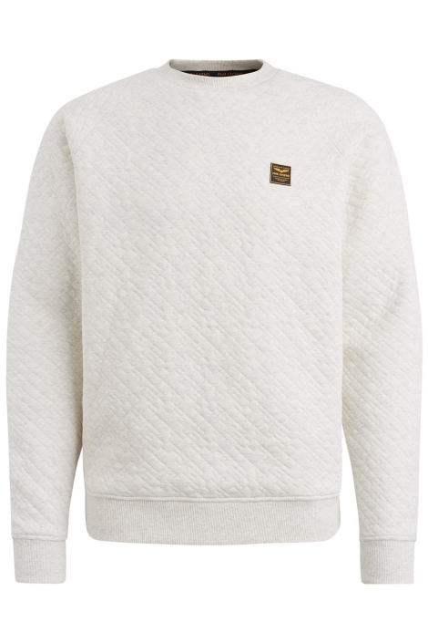 PME legend grijze heren sweater | Vooraanzicht