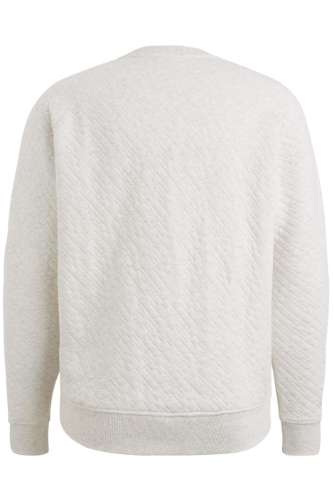 PME legend grijze heren sweater | Achteraanzicht