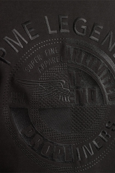 PME legend zwarte heren sweater | Close up