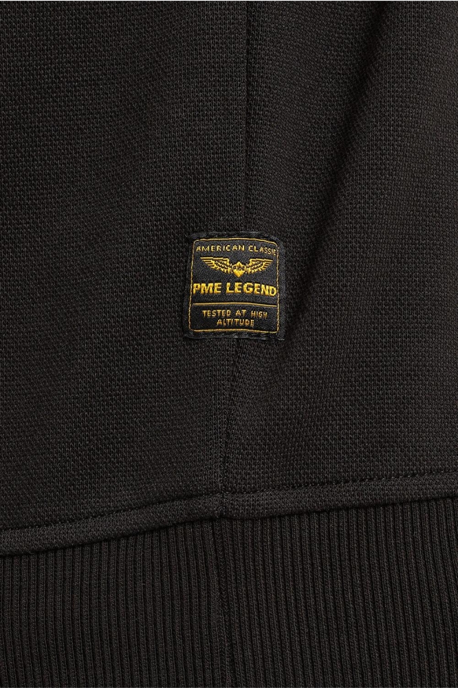 PME legend zwarte heren sweater | Close up